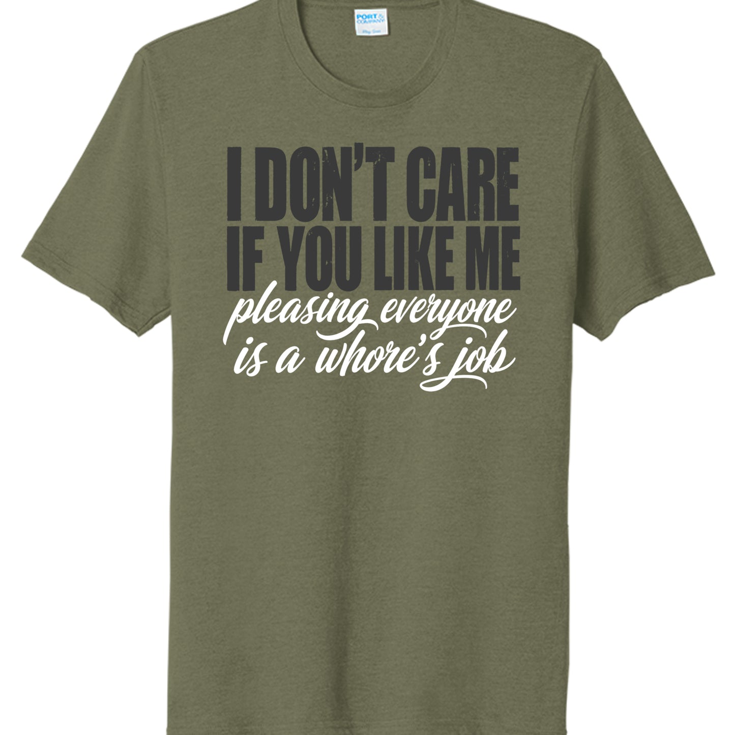 Military Green Heather - PC330 - FRONT