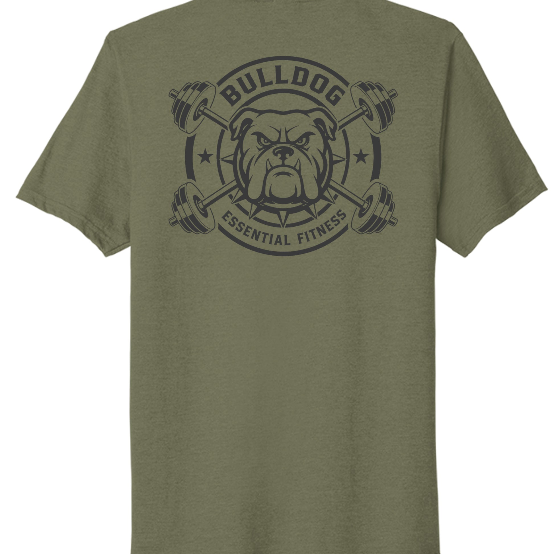 Military Green Heather - PC330 - BACK