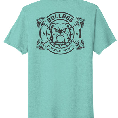 Vivid Teal Heather - PC330 - BACK