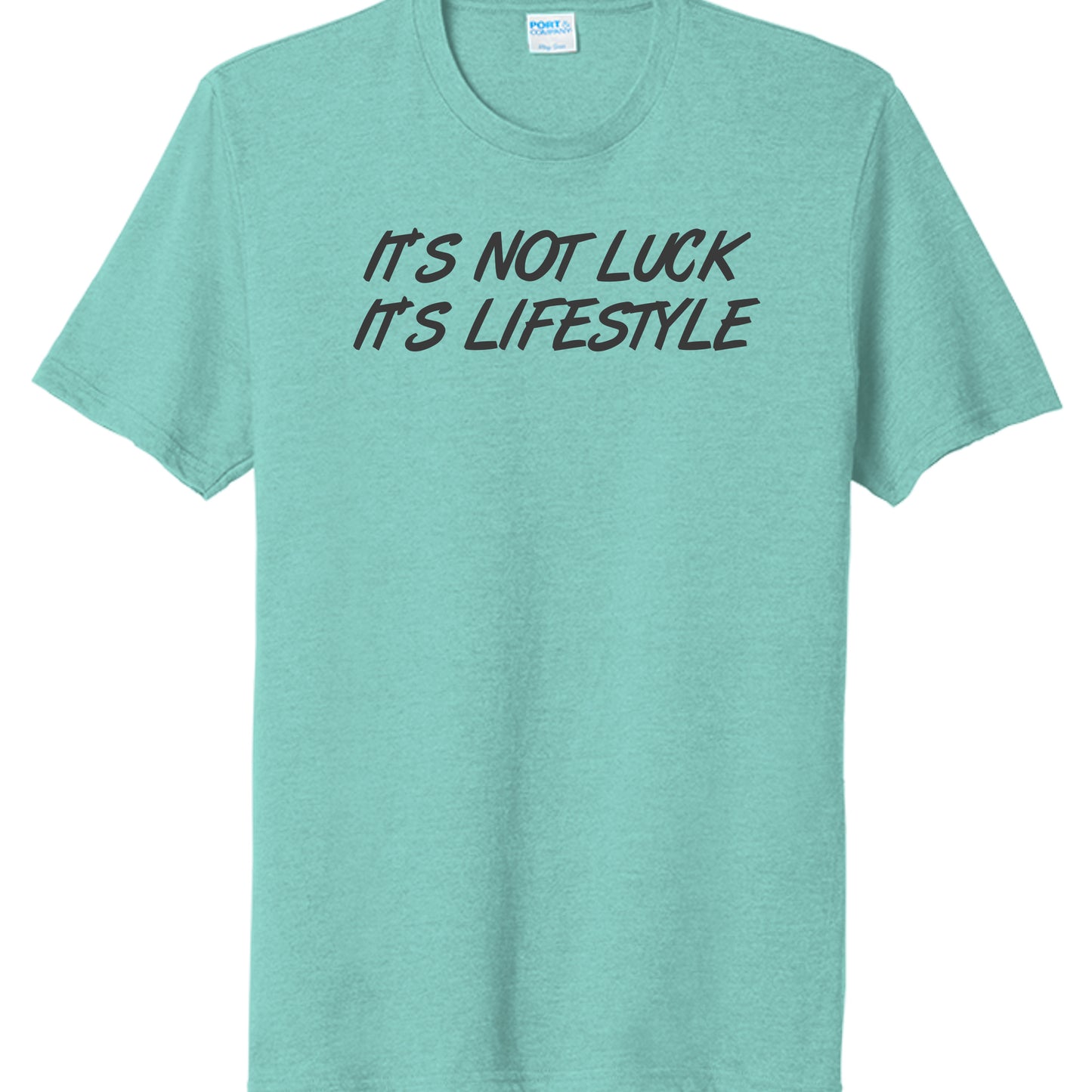 Vivid Teal Heather - PC330 - FRONT