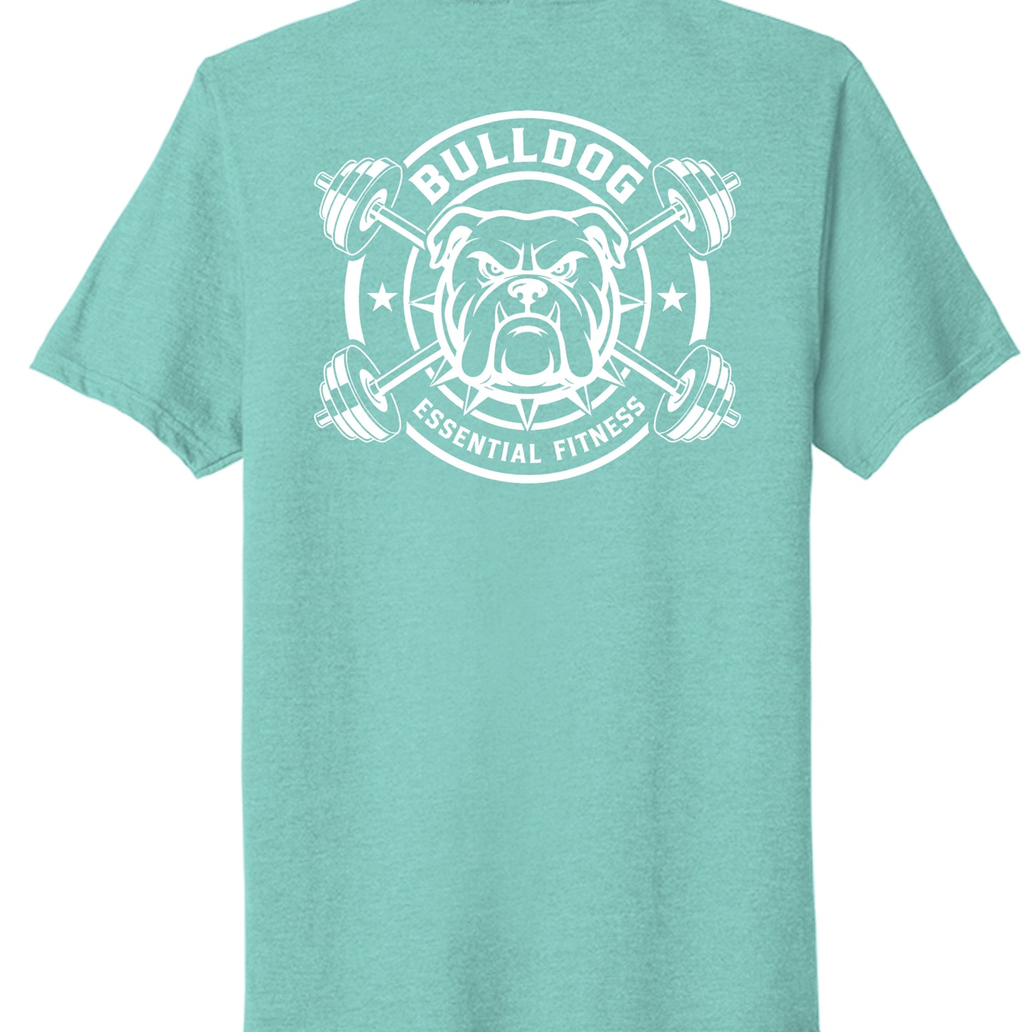 Vivid Teal Heather - PC330 - BACK