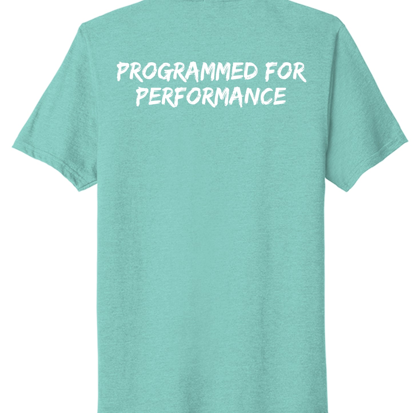Vivid Teal Heather - PC330 - BACK