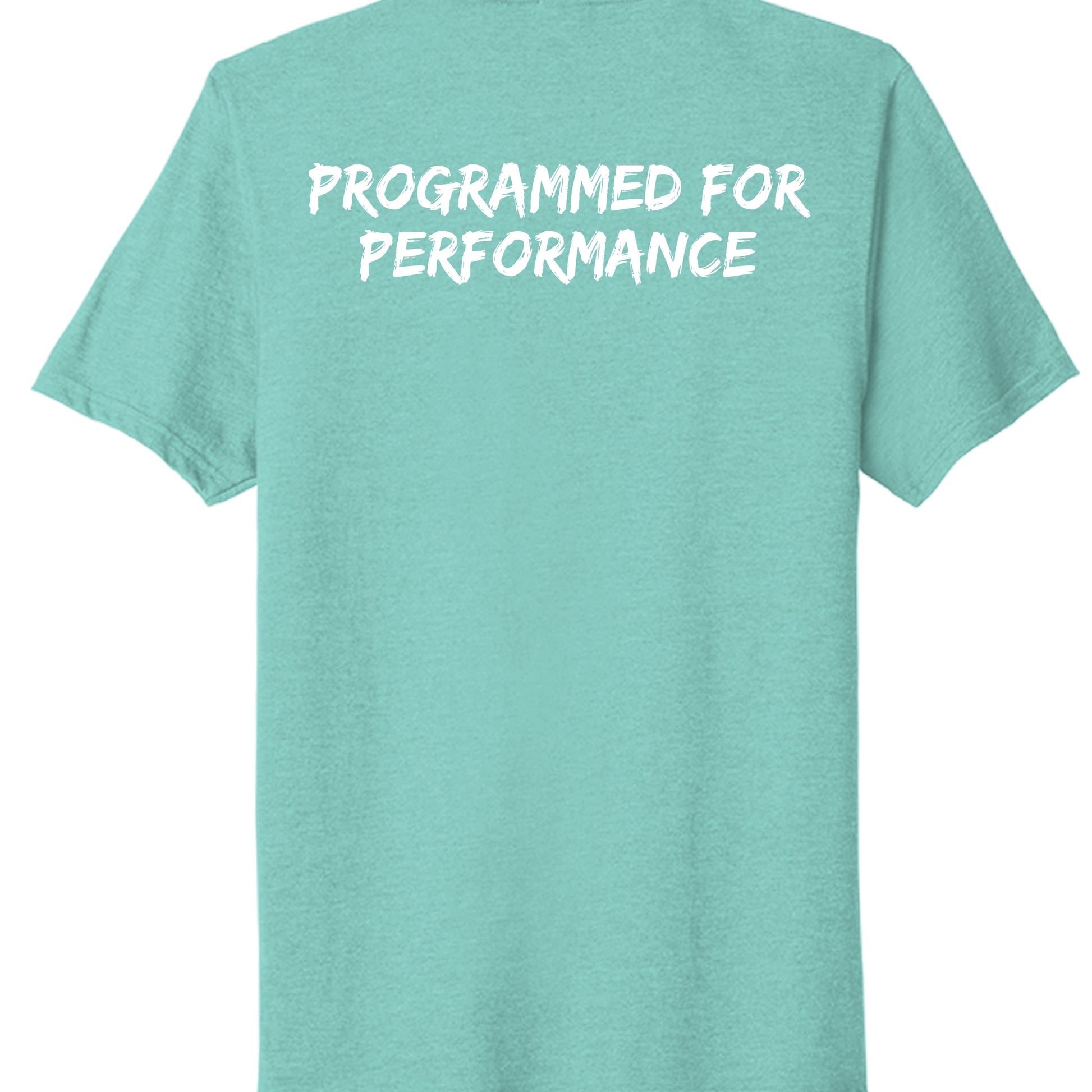 Vivid Teal Heather - PC330 - BACK