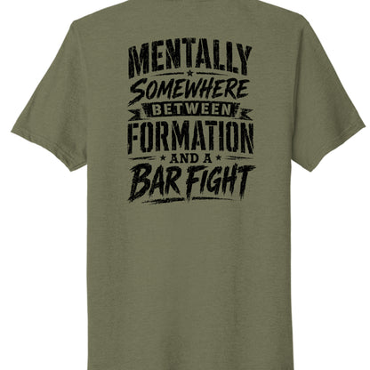 Military Green Heather - PC330 - BACK