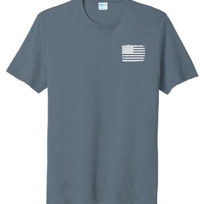 Steel Blue Heather - PC330 - FRONT