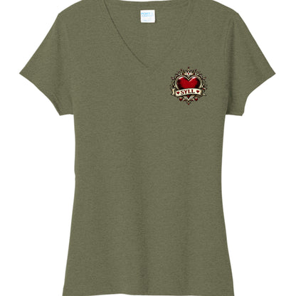 Military Green Heather - LPC330V - FRONT