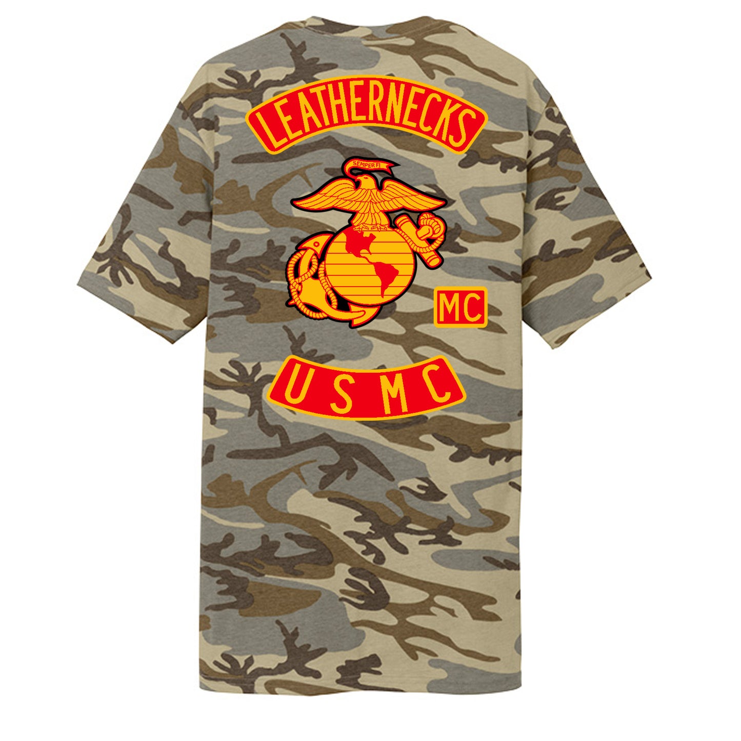 DESERT CAMO - PC54C - BACK
