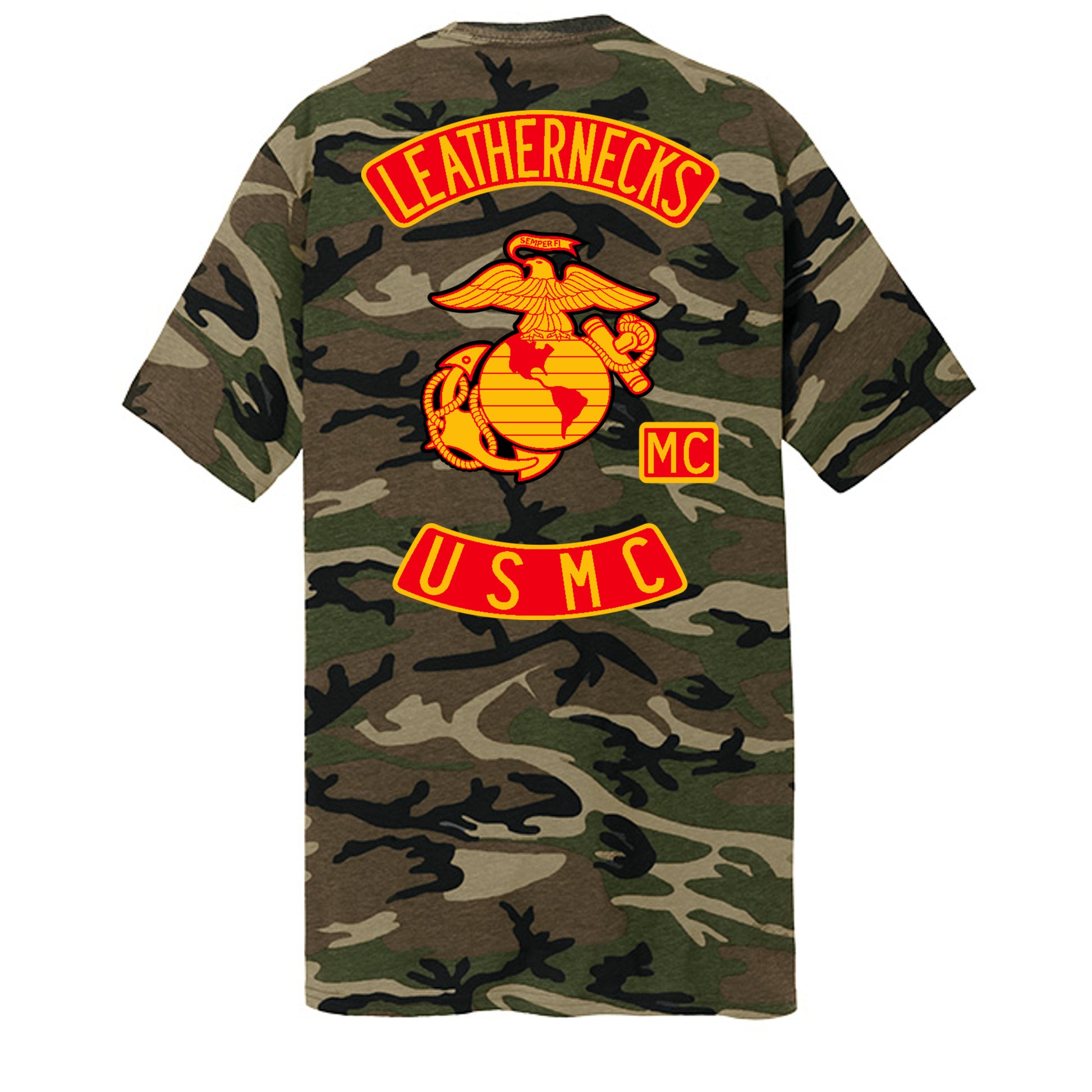 Military Camo - PC54C - BACK
