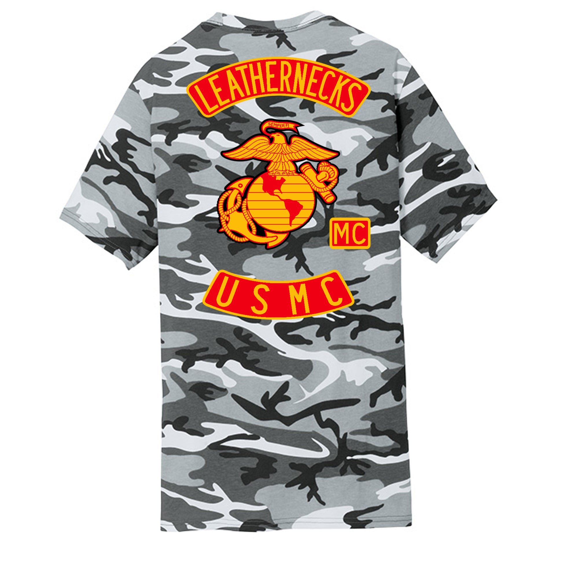 WINTER CAMO - PC54C - BACK
