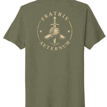 Military Green Heather - PC330 - BACK