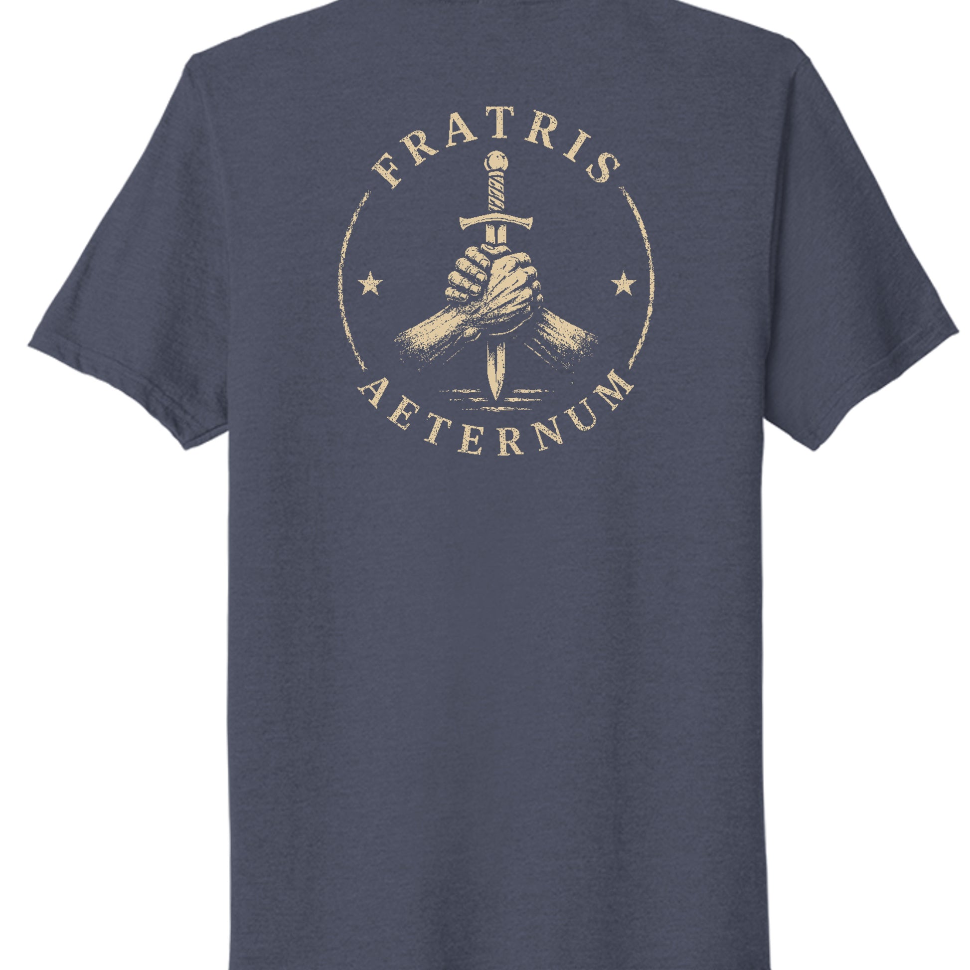 Team Navy Heather - PC330 - BACK