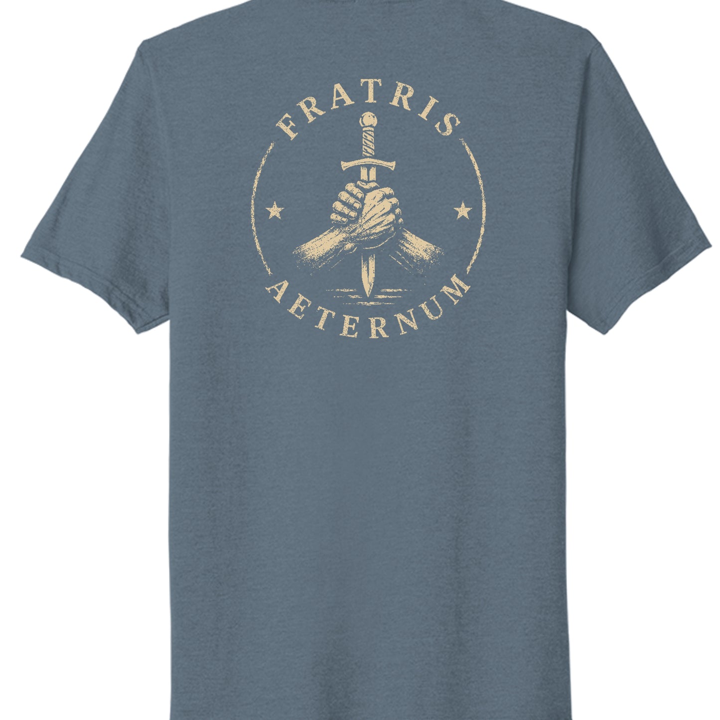 Steel Blue Heather - PC330 - BACK