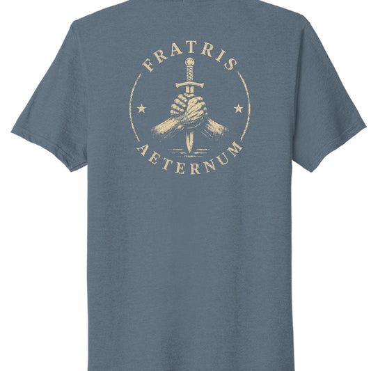 Steel Blue Heather - PC330 - BACK