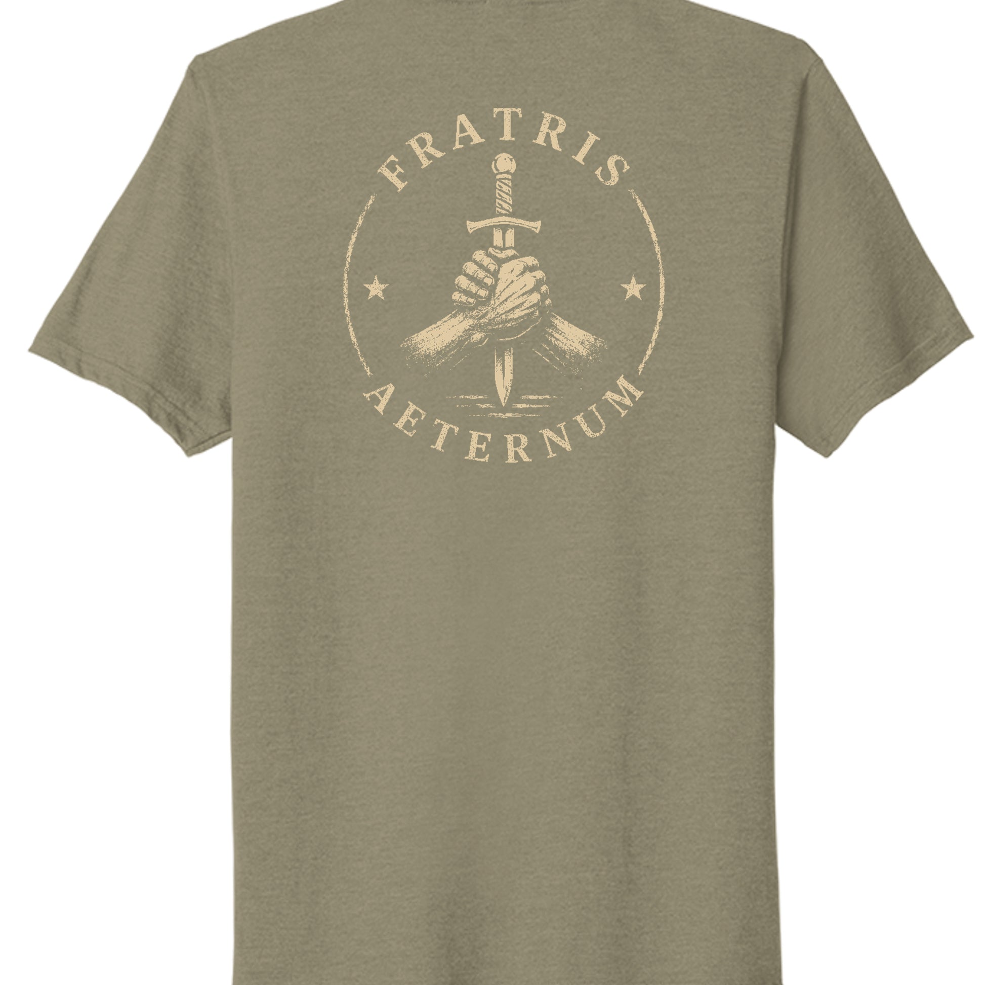 Coyote Brown Heather - PC330 - BACK