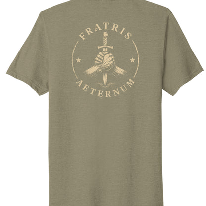 Coyote Brown Heather - PC330 - BACK