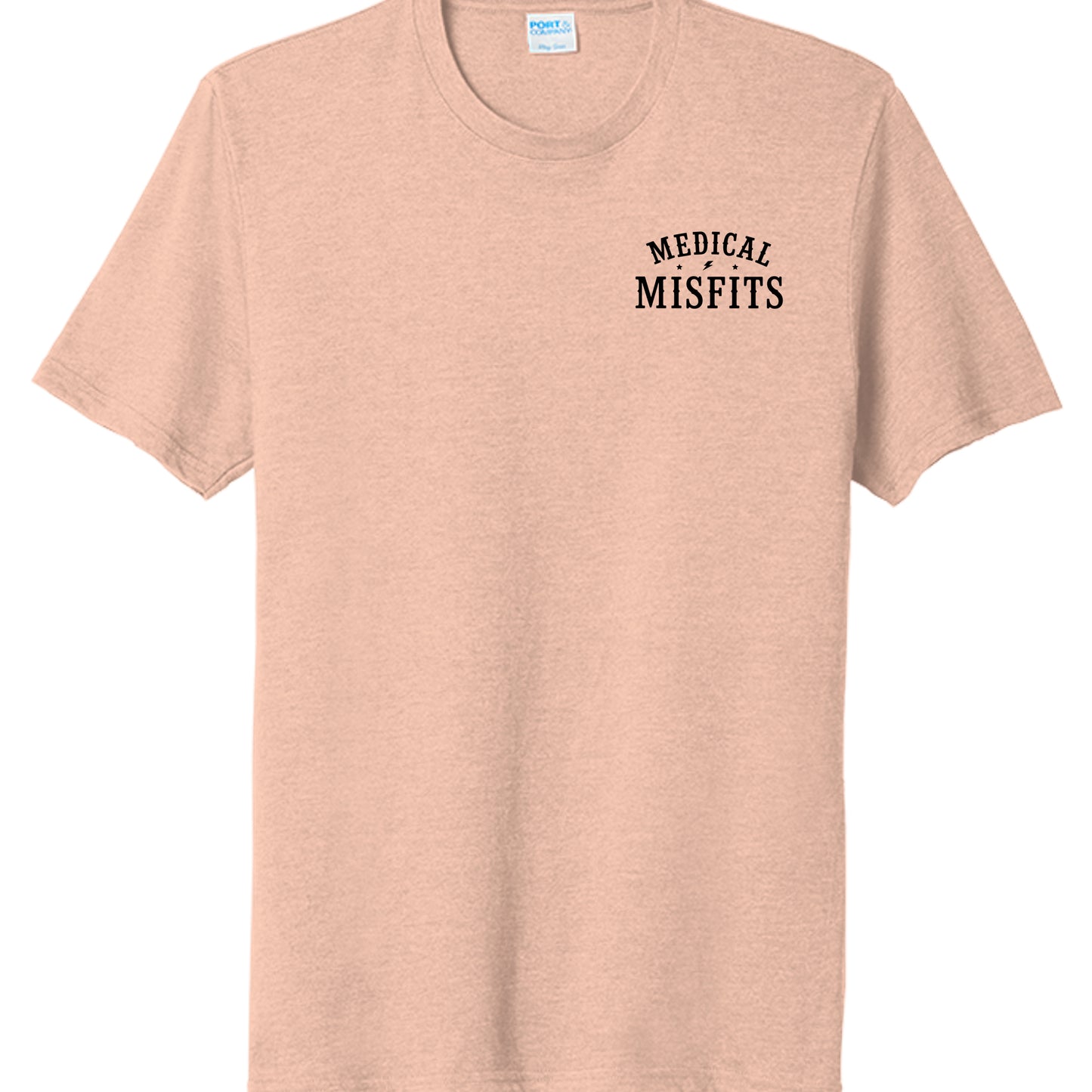 Heathered Dusty Peach - PC330 - FRONT