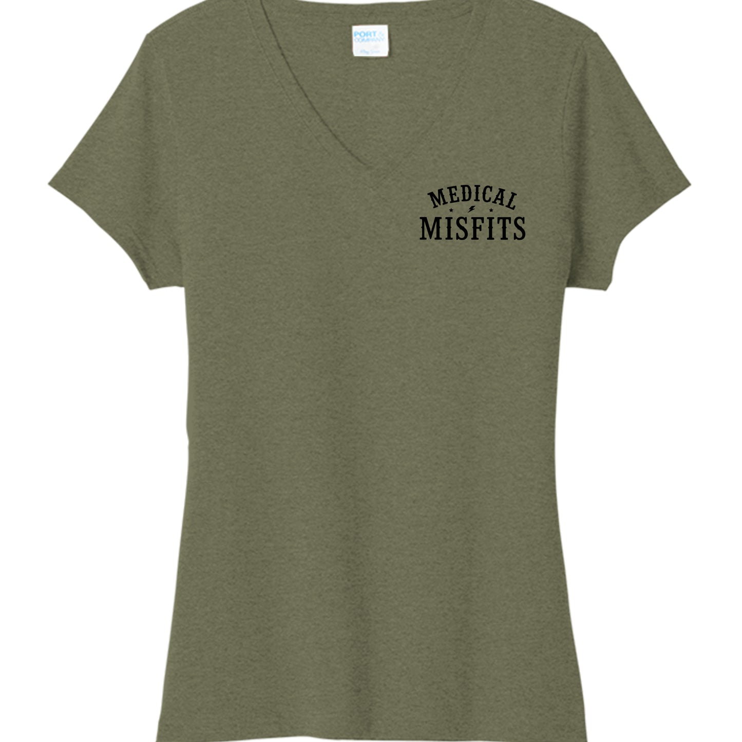 Military Green Heather - LPC330V - FRONT