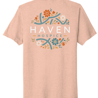 Heathered Dusty Peach - PC330 - BACK