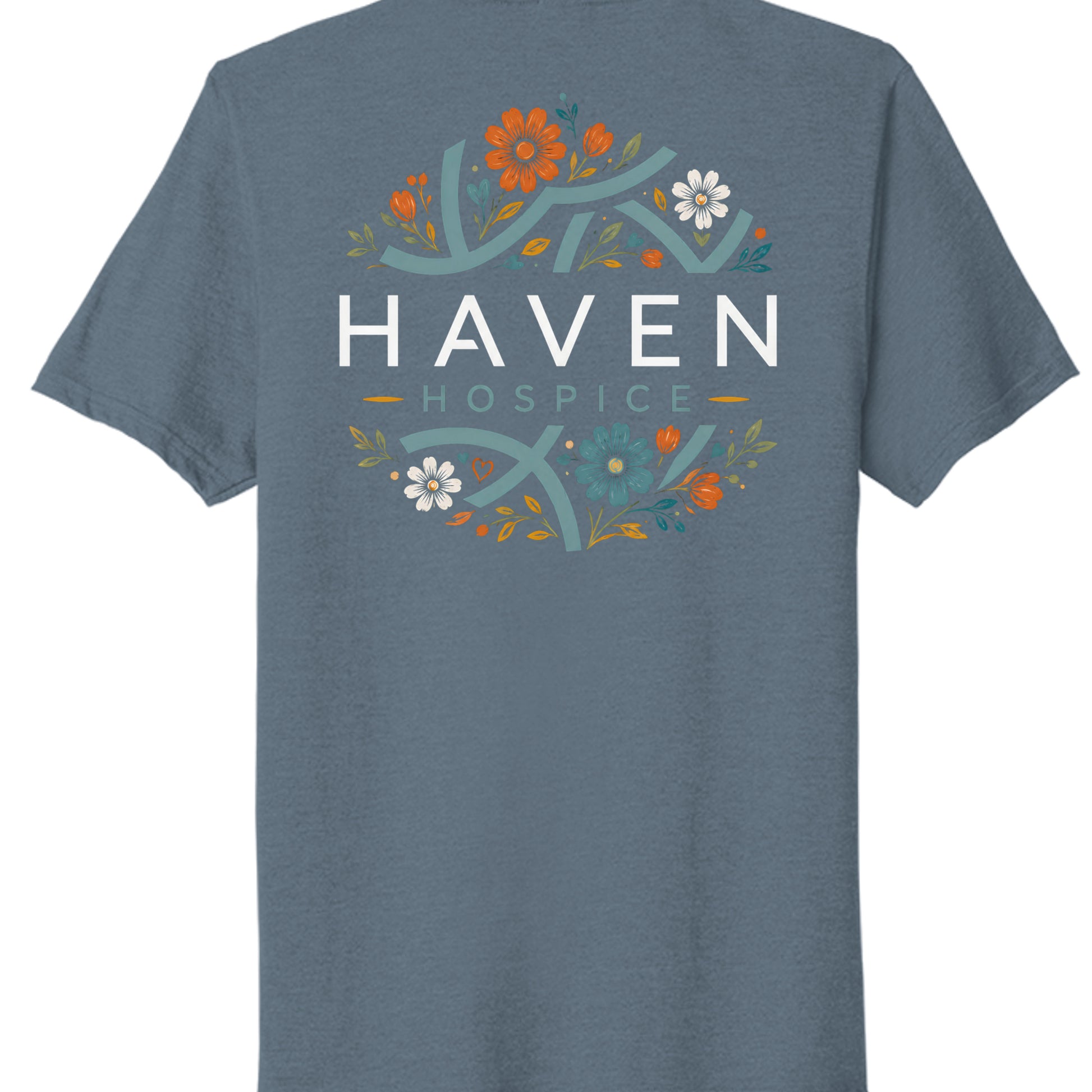 Steel Blue Heather - PC330 - BACK
