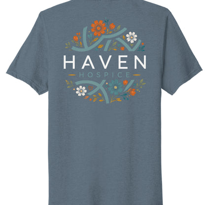Steel Blue Heather - PC330 - BACK