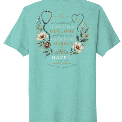 Vivid Teal Heather - PC330 - BACK