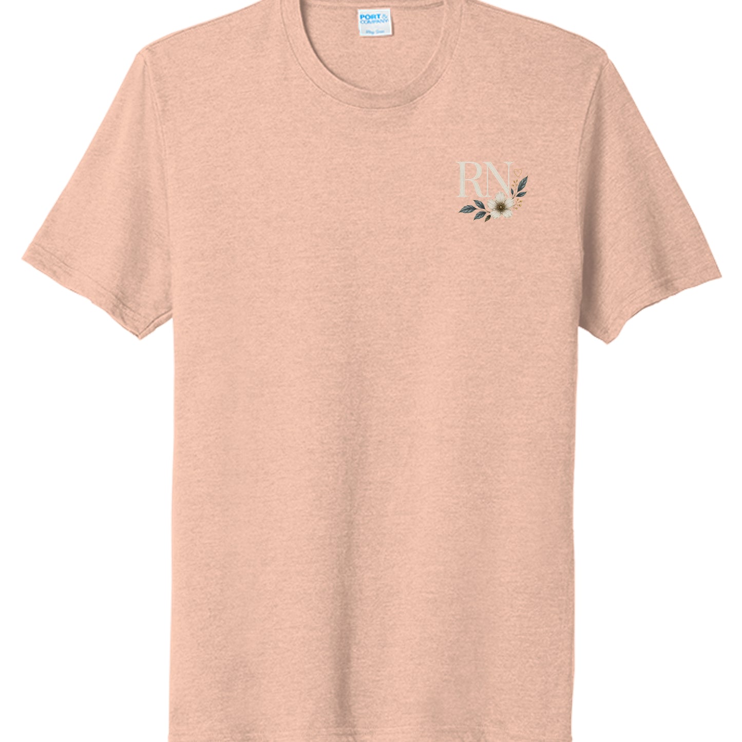 Heathered Dusty Peach - PC330 - FRONT