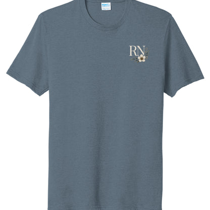 Steel Blue Heather - PC330 - FRONT
