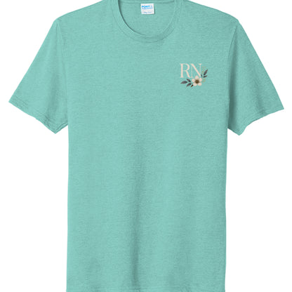 Vivid Teal Heather - PC330 - FRONT
